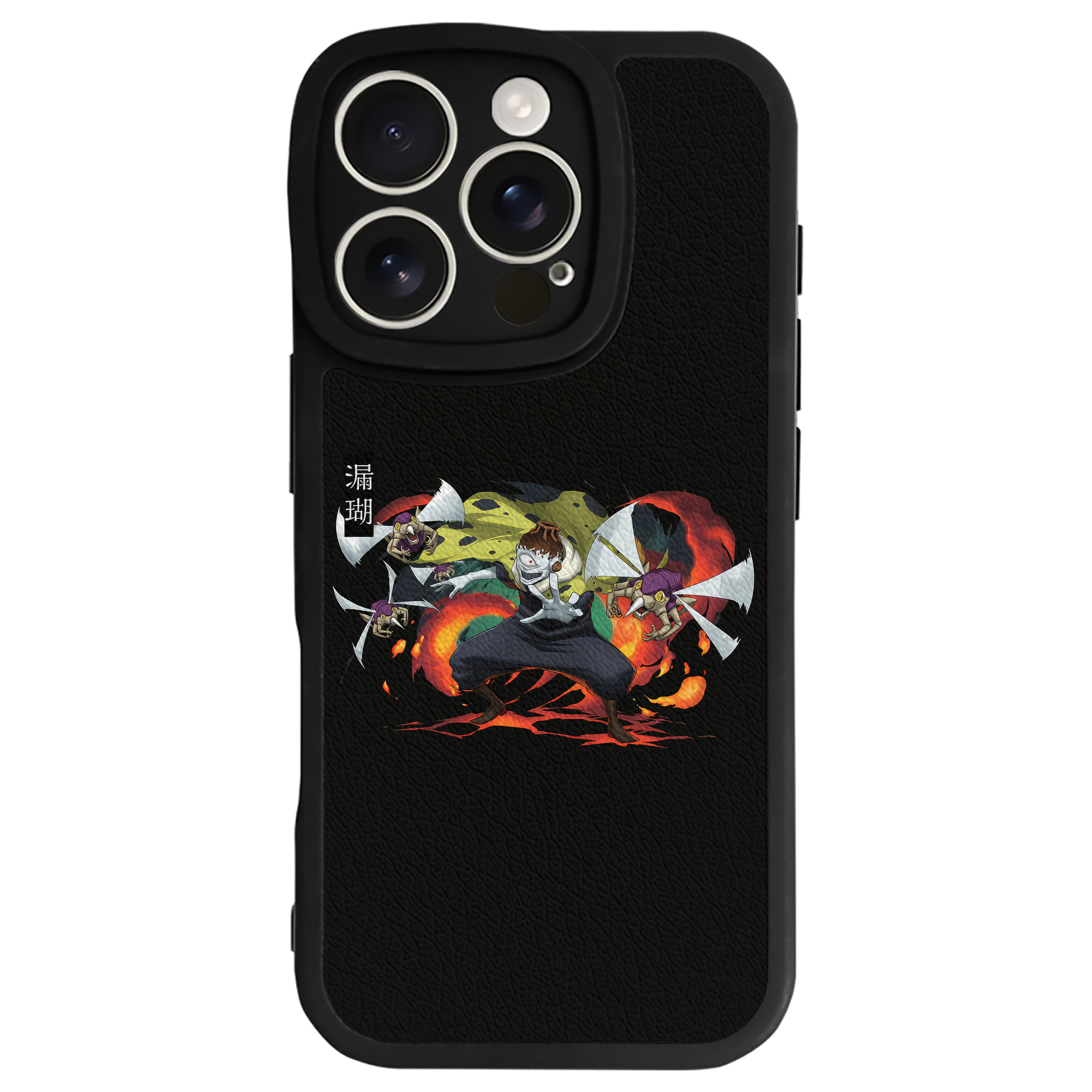 （画像用） 呪術廻戦 Jujutsu Kaisen 【iPhone 16シリーズ対応】シリコンスマホケース（レザー調） 材質：シリコン
